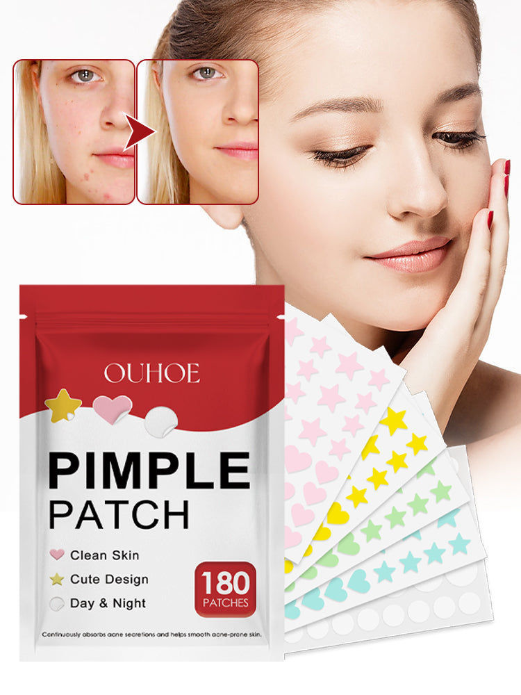 Facial Care Acne Patches, Clear Skin, Pimple Spot Treatment, Pore Cleanser ,180 patches
