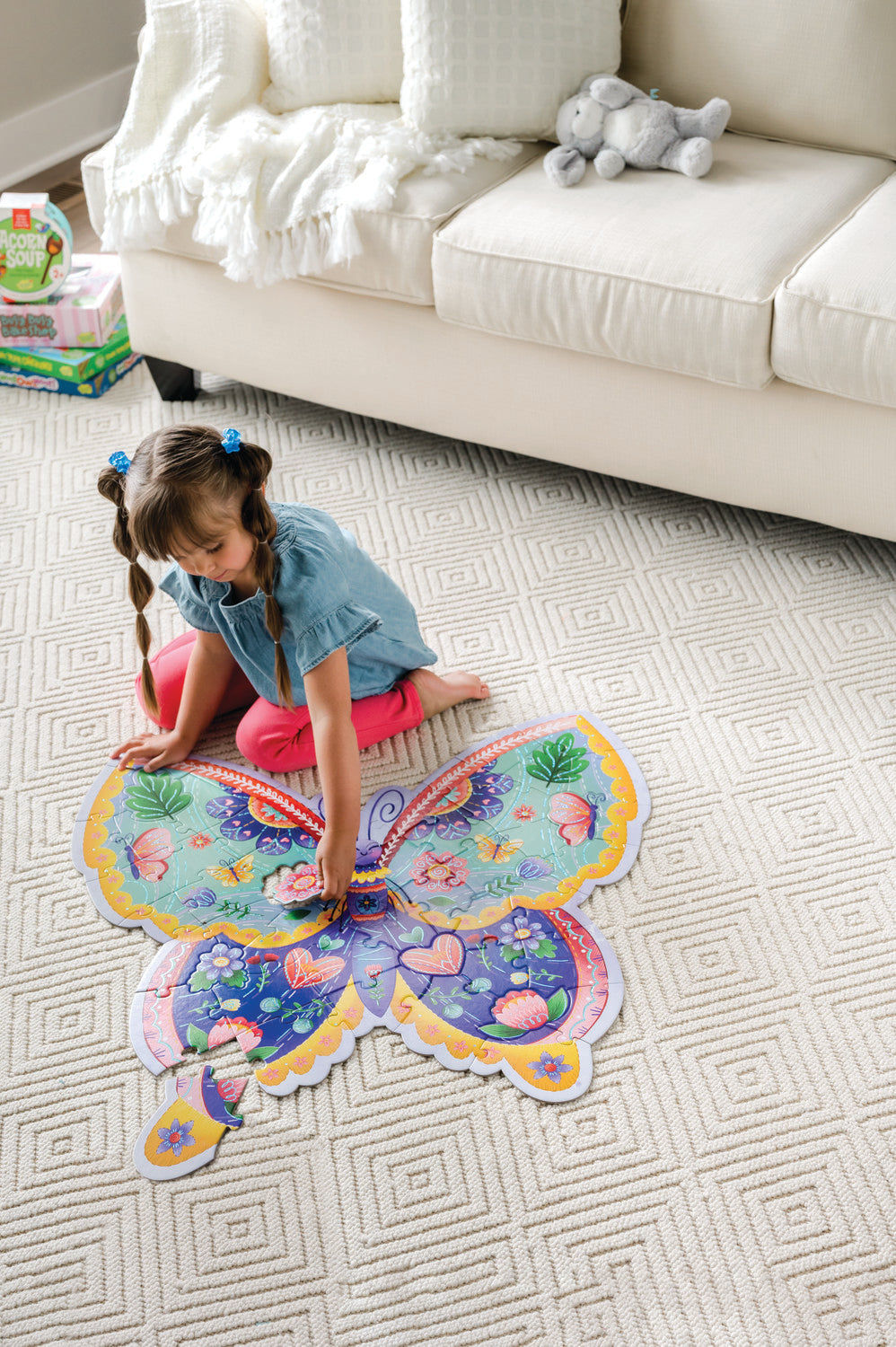 Butterfly Floor Puzzle