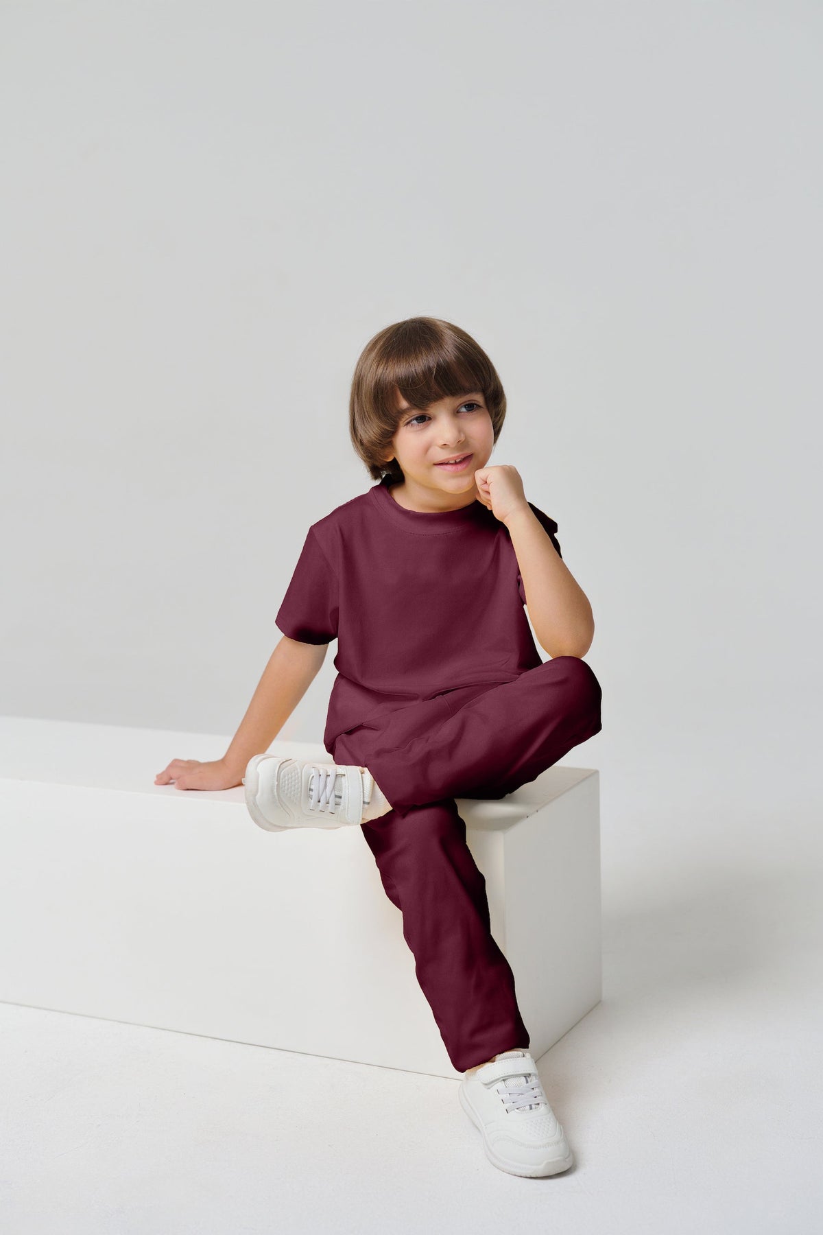 MULU Classic Kids Pants - Maroon
