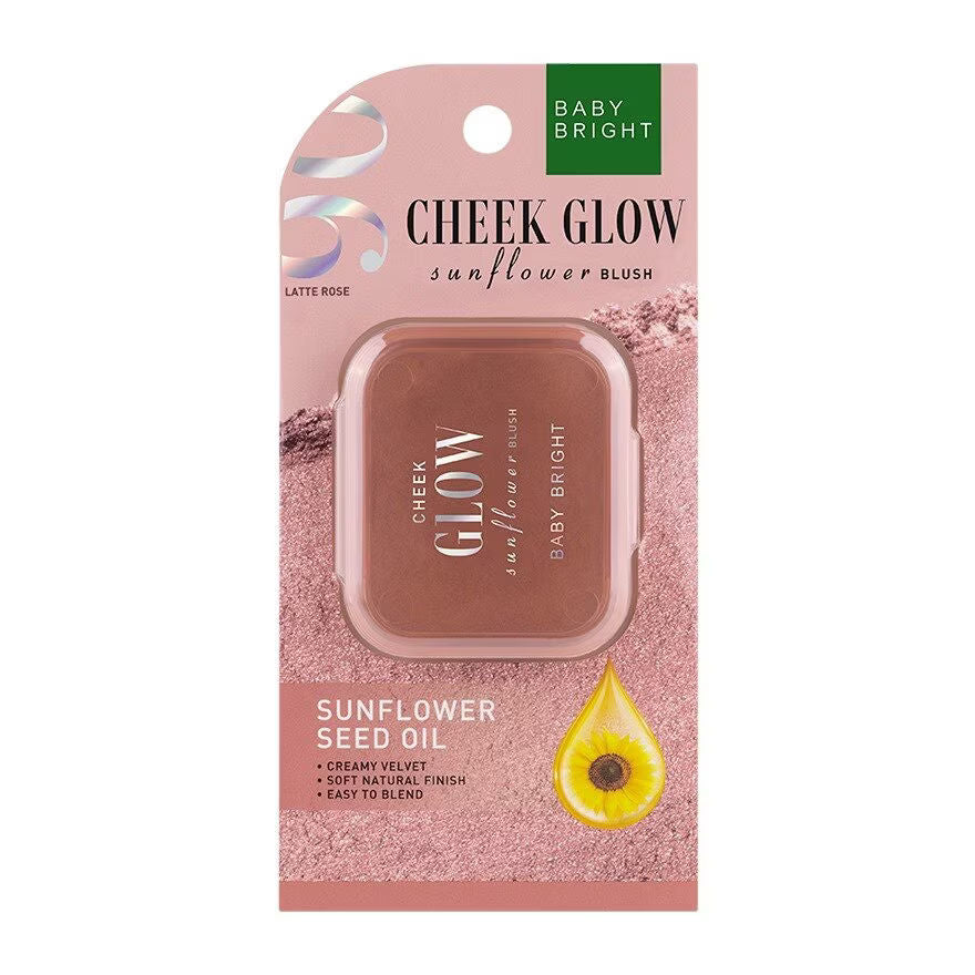 CHEEK GLOW SUNFLOWER BLUSH 5.2G BABY BRIGHT (M) 06 LATTE ROSE