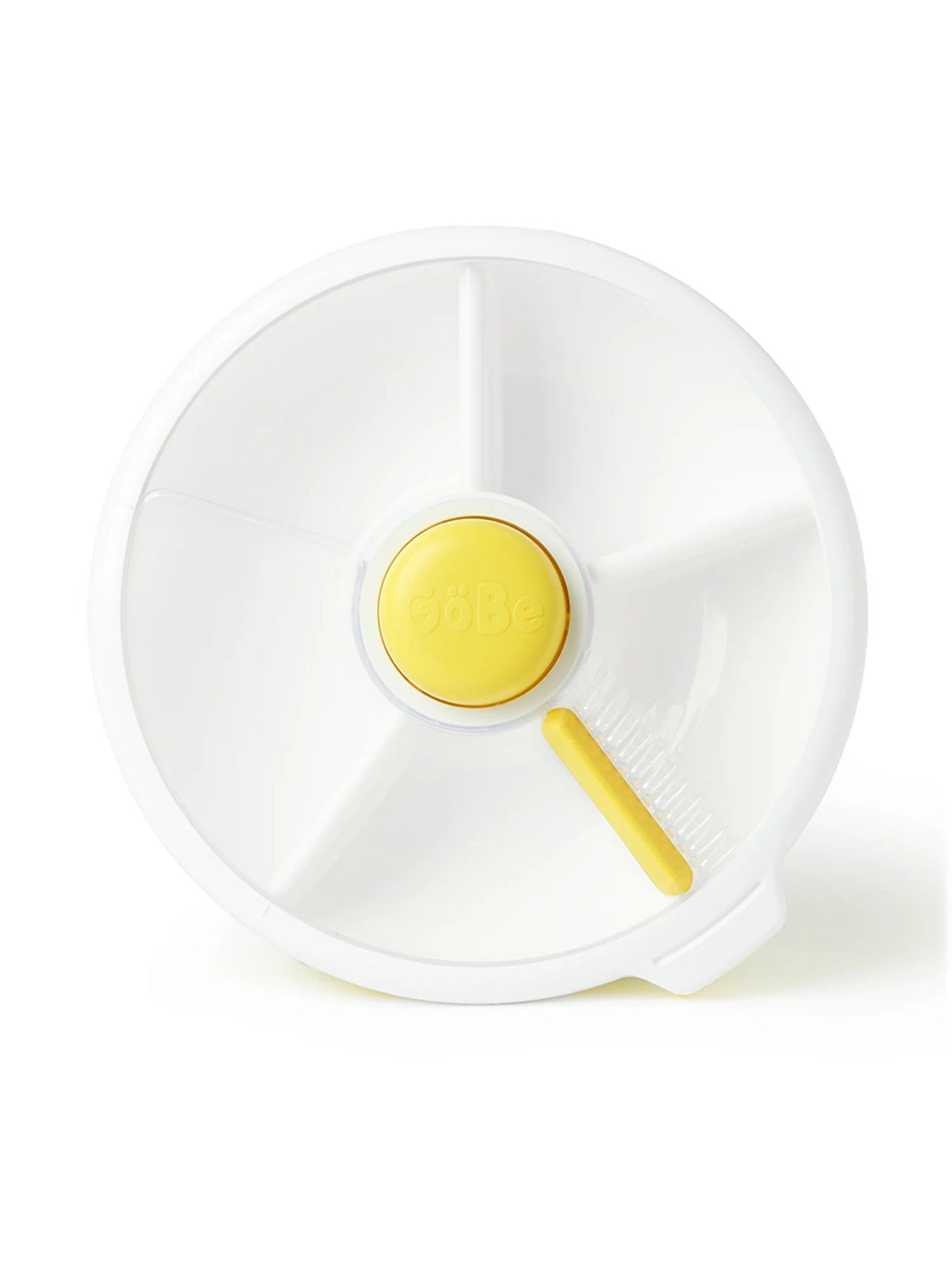 GoBe Large Snack Spinner Slide-Lemon Yellow