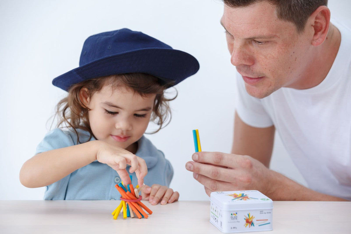 PlanToys Pick-Up Sticks — Wooden Classic Game