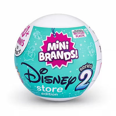 5 SURPRISE-DISNEY STORE MINI BRANDS-SERIES 2