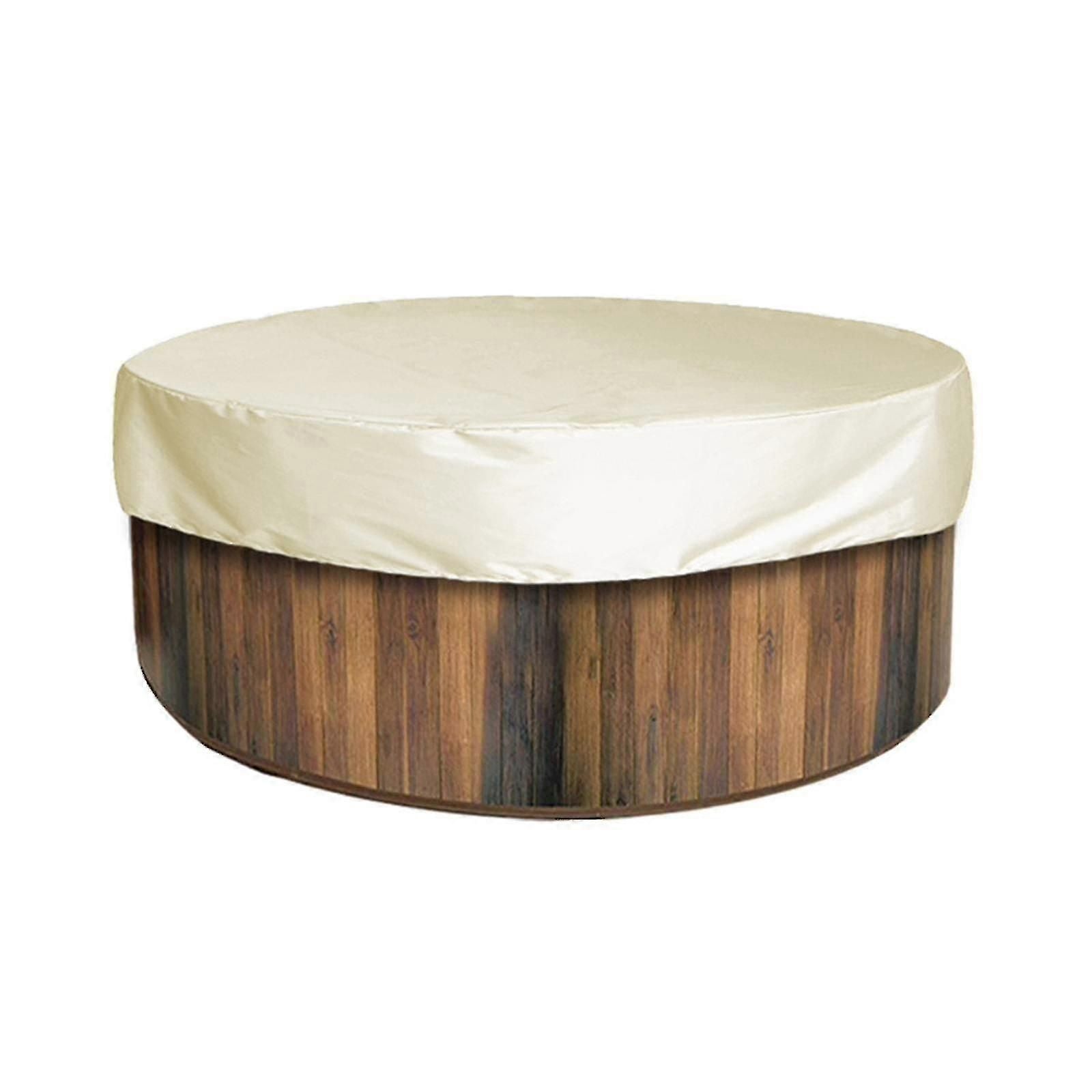 Bathtub Cover Waterproof Anti-UV Spa Hot Tub Protector Heavy Duty Outdoor Furniture Cover New