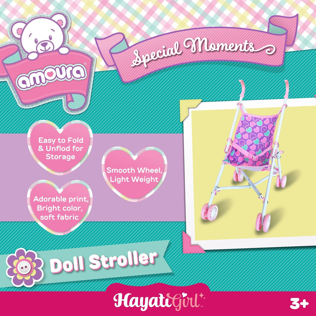 BABY AMOURA STROLLER S1