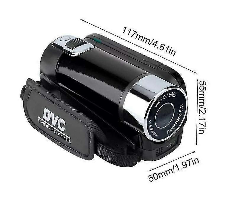 HD Digital Video Camcorder with Zoom Portable Camera Device