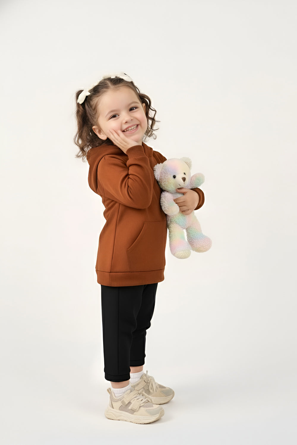 MULU Classic Baby Oversized Hoodie - Brown