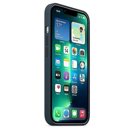 Silicone Phone Case For iPhone 13 Pro Max - Supports MagSafe Charging and Animation Alerts
