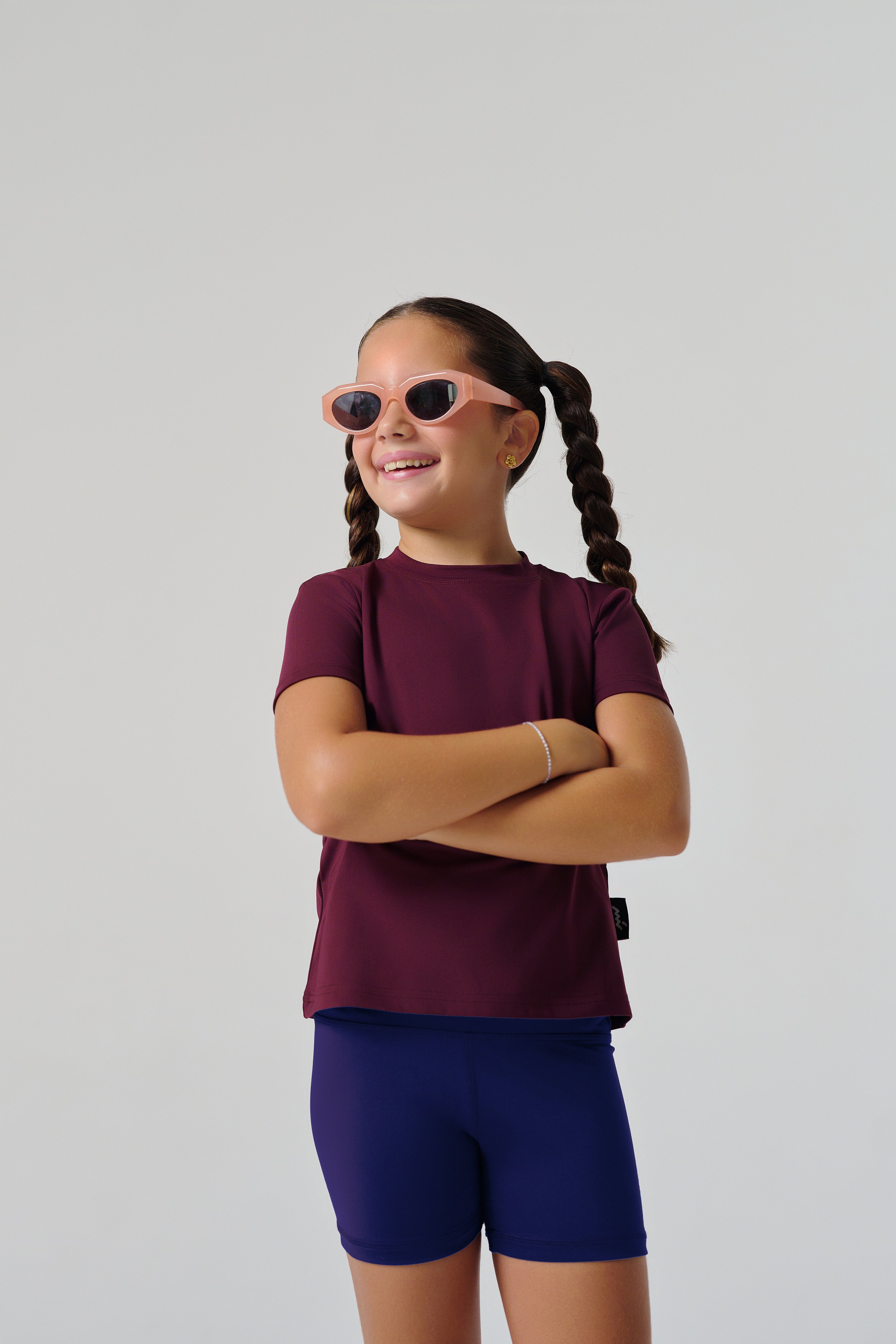 Regular Fit Kids Tights - Navy Blue