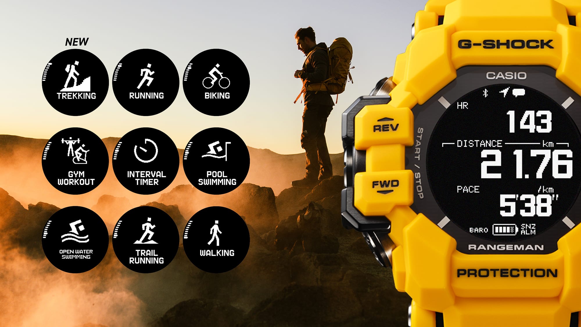 Casio G-SHOCK Rangeman Master of G, GPR-H1000-9D