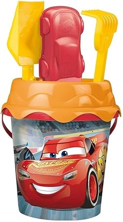 CARS BEACH BUCKET SET 5PCS