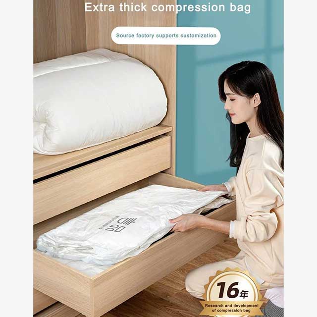 Vacuum Storage Space Sealed Bags – Large, Durable, Reusable, and Vacuum-Seal for Clothes, Bedding, and More