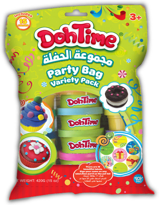 DOHTIME PARTY PACK 15 PCS 1OZ