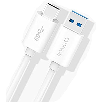 ROMOSS CB31 Type-C 1 m 3.0 High Speed USB Cable Charge Sync up to 5GBPS for OnePlus 2 and Smartphone/New MacBook