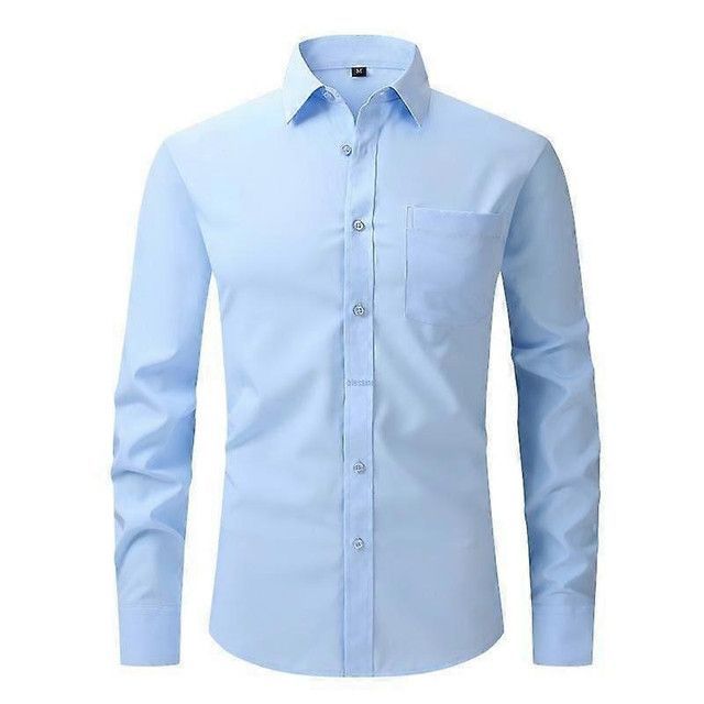Men's Long Sleeve Casual Anti-Wrinkle Shirt