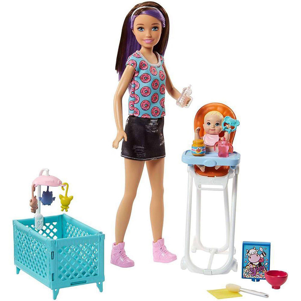 BARBIE BABYSITTERS INC. PLAYSET ASST.