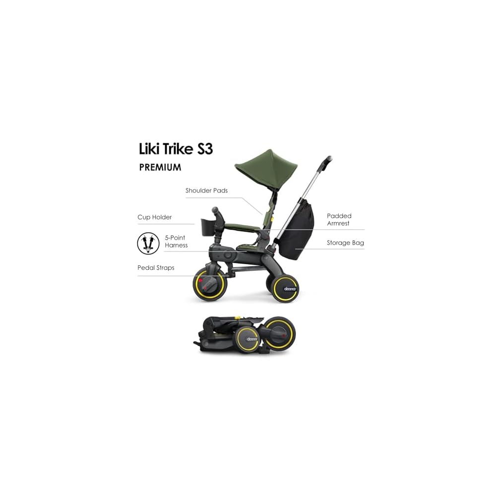Doona Liki Trike S3- Desert Green