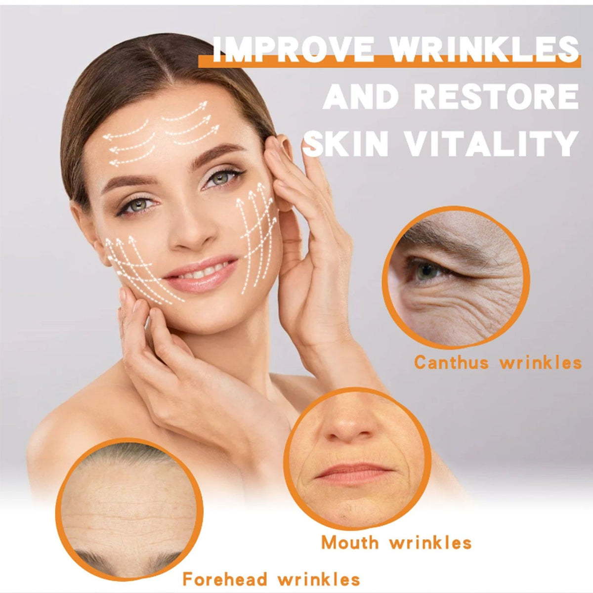 Golden Collagen Cream for Moisturizing Skin, Anti-Aging, Brightening, Firming ,30g