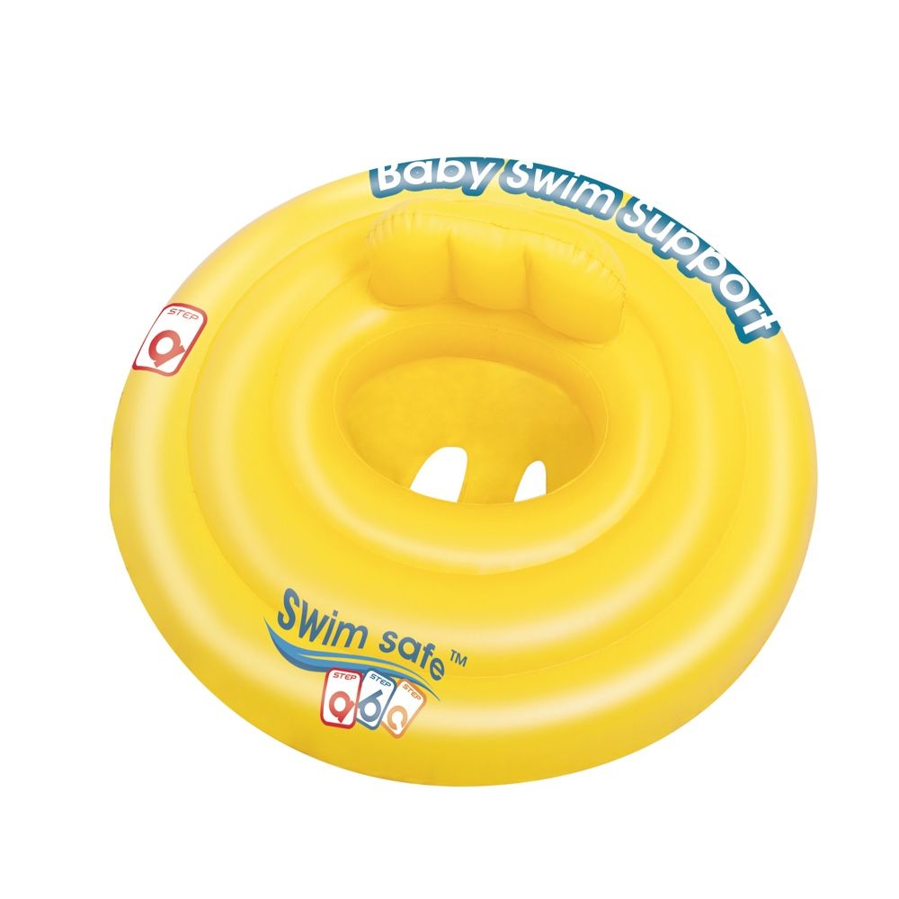 Bestway Swim Safe ABC Step A Baby Inflatable Swim Seat, 69cm, 0 Months to 1 Year