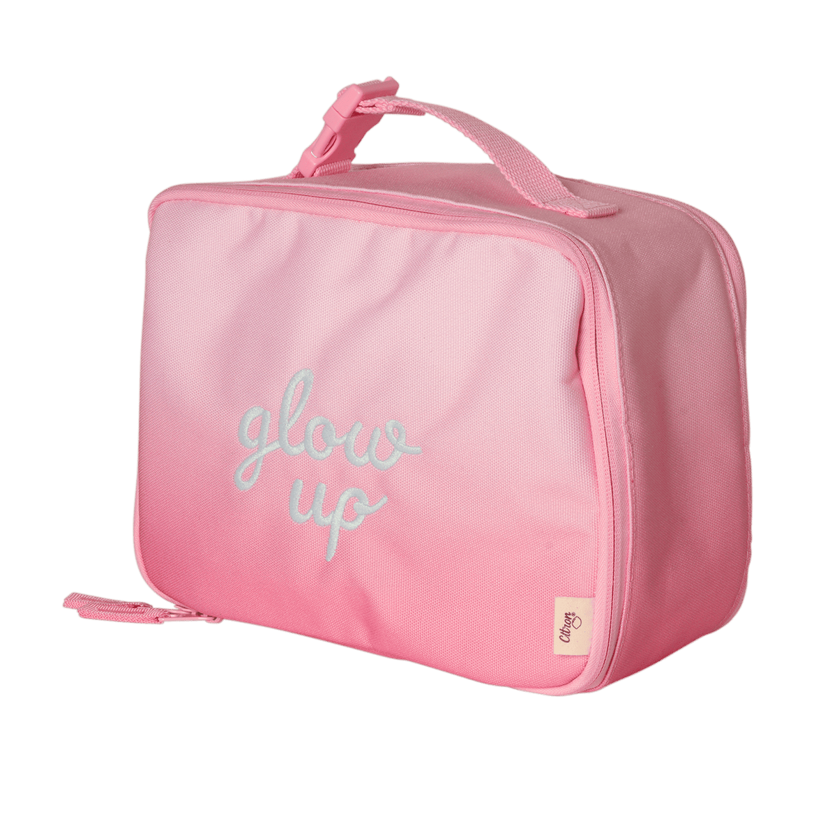 Citron Insulated Square Lunch Bag - Pink Glowup
