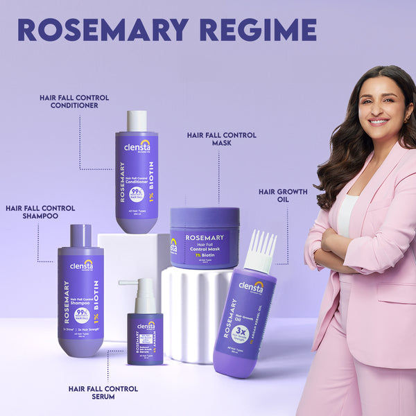 Clensta Rosemary Hair Fall Control Shampoo -250ml