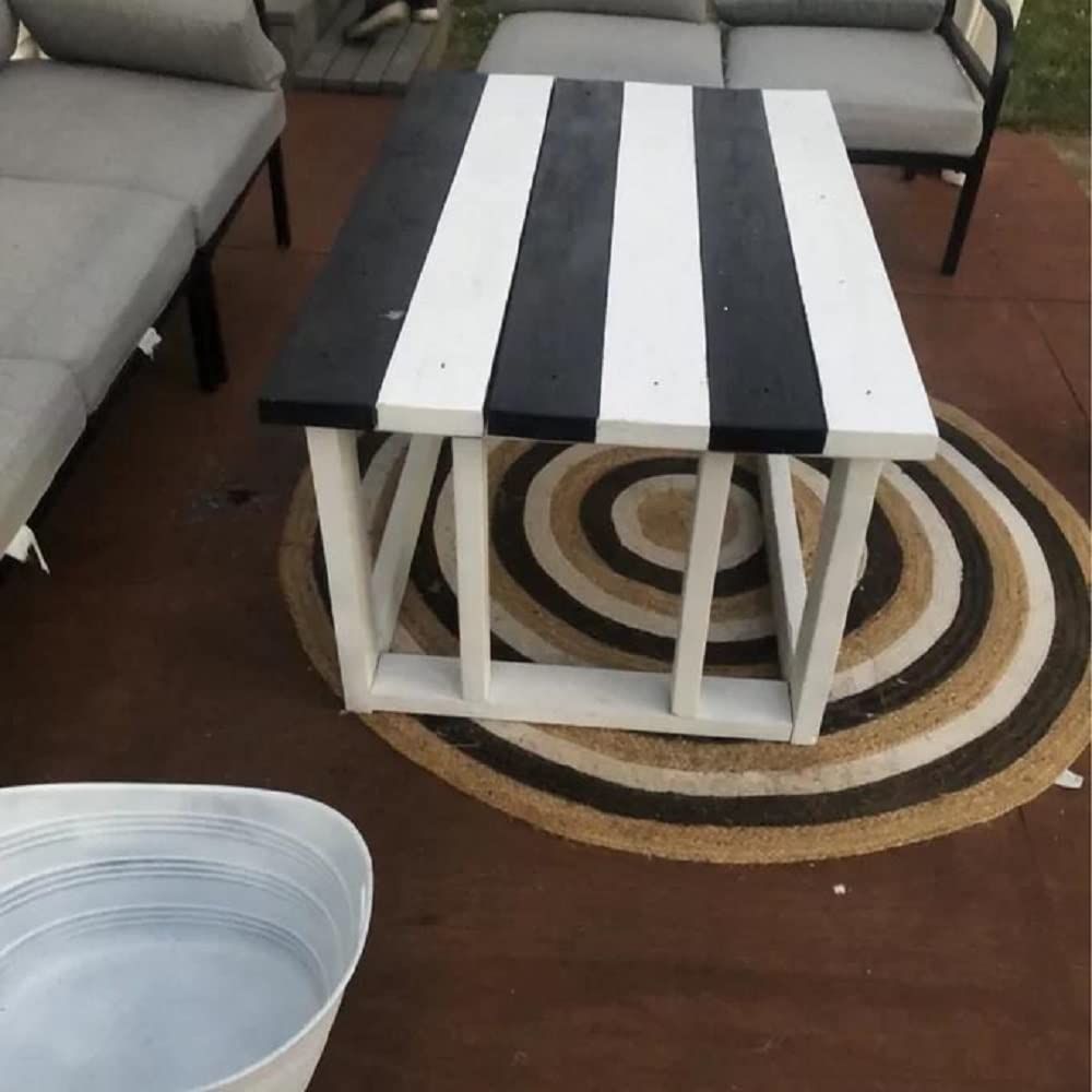 AIESY®  Handmade Beautiful Braided Reversible Area Rug