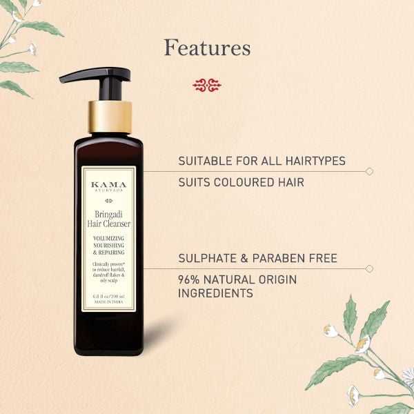 Kama Ayurveda Bringadi Hair Cleanser 200Ml