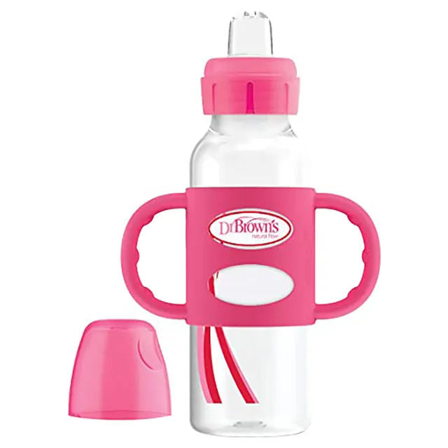 Dr. Browns - Pp Narrow Options+ Sippy Spout Bottle - Pink