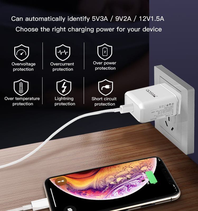 Yesido Pd Fast Charger YC23