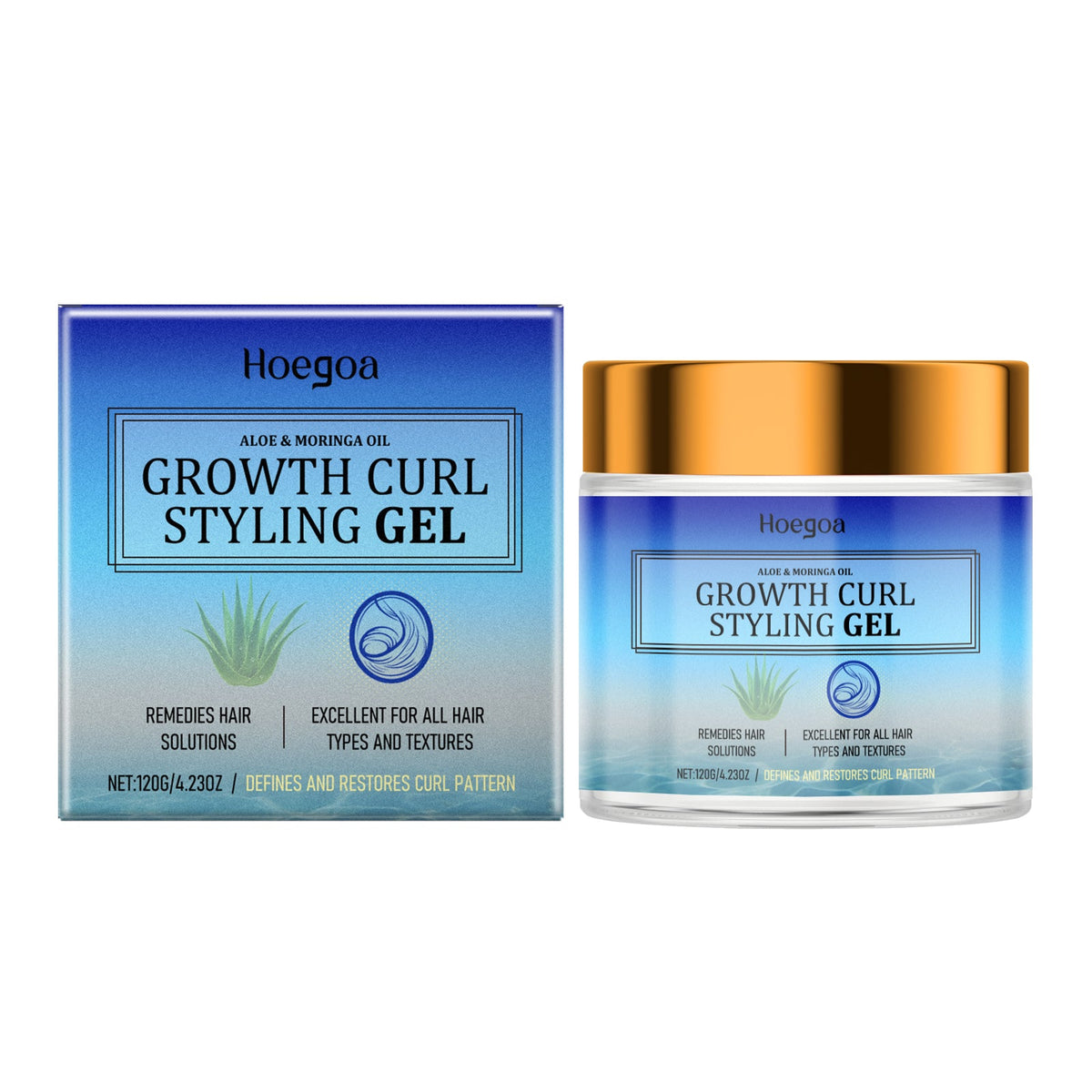 Curl Styling Gel, Effective Nourishment for Vibrant, Long-Lasting Curls ,120g