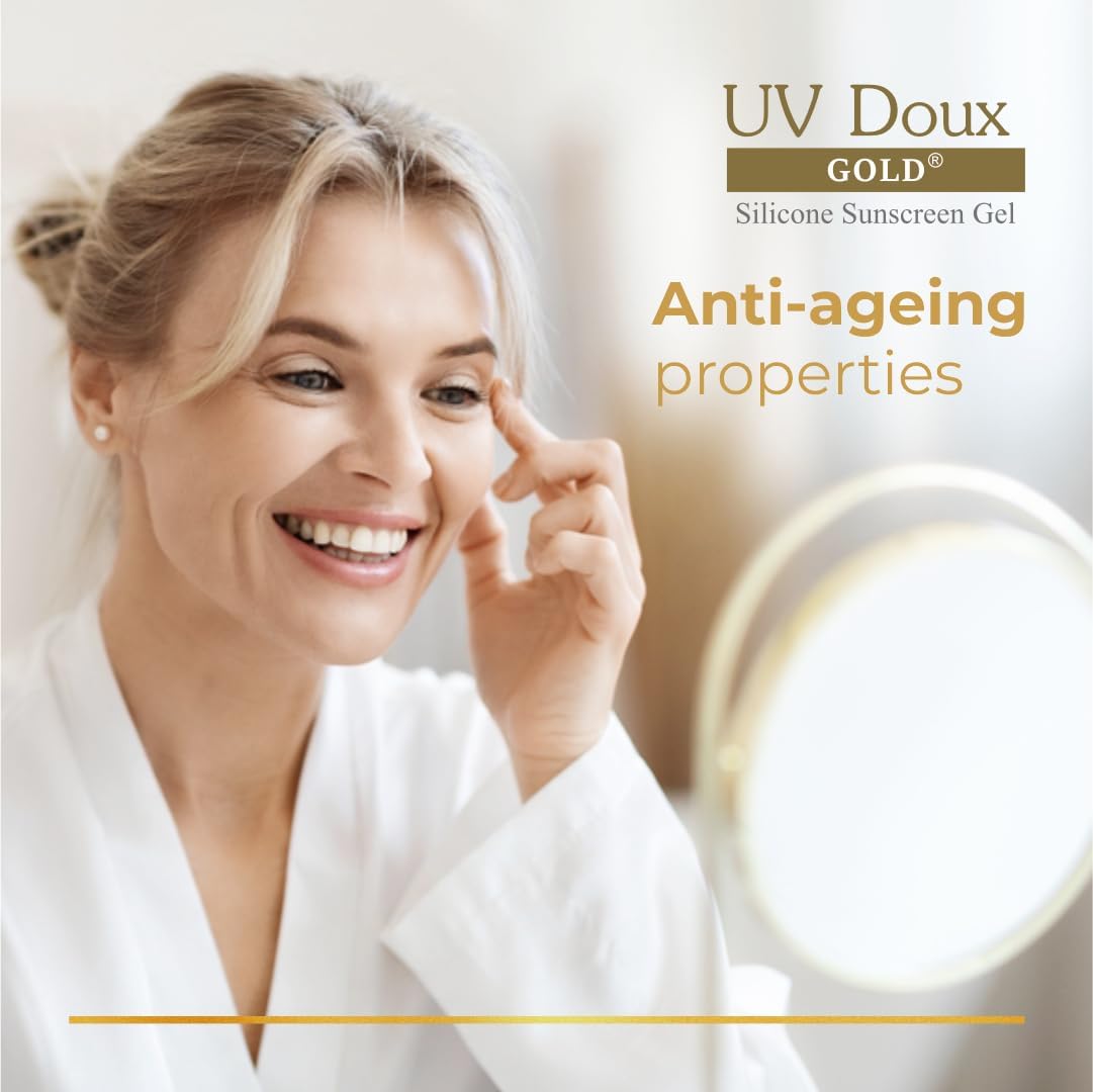 Brinton UV Doux Gold Silicone Sunscreen Gel 50g