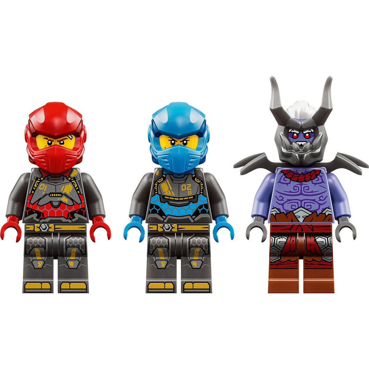 LEGO NINJAGO The Twin Titan Mechs Building Set, 1707 Pieces, For Age 12+ Years