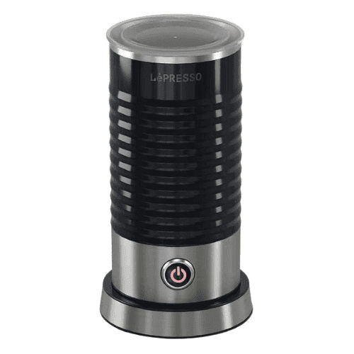 LePresso Hot &amp; Cold Milk Frother -Black