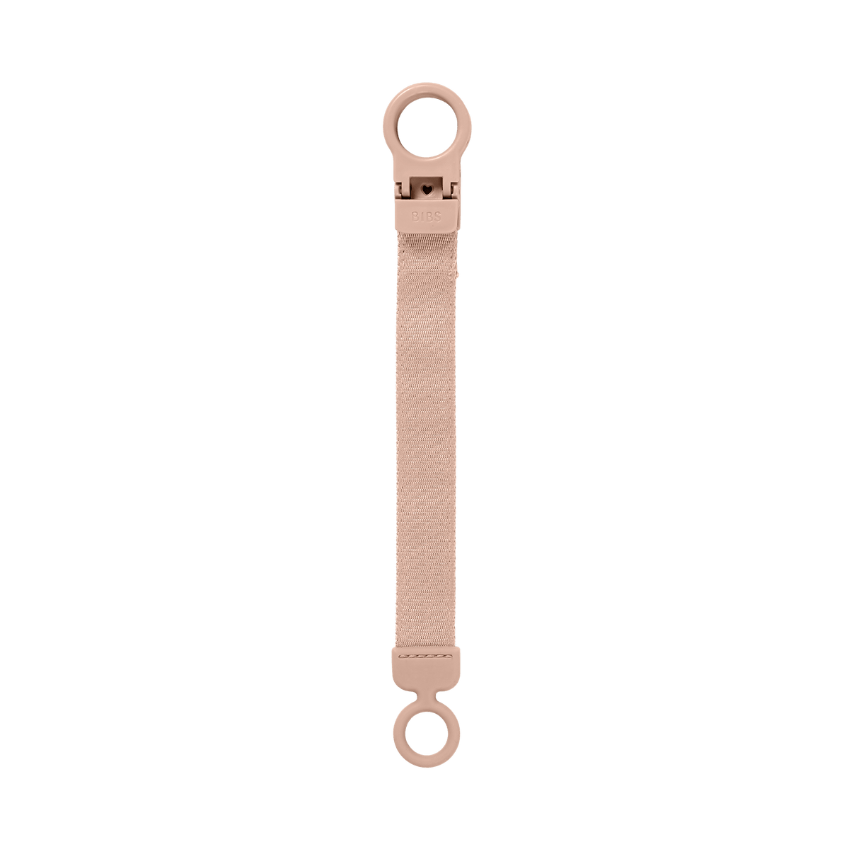 BIBS Pacifier Clip Loop- Blush