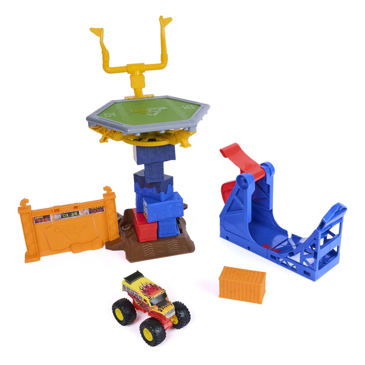Monster Jam S&B Crash Course Playset