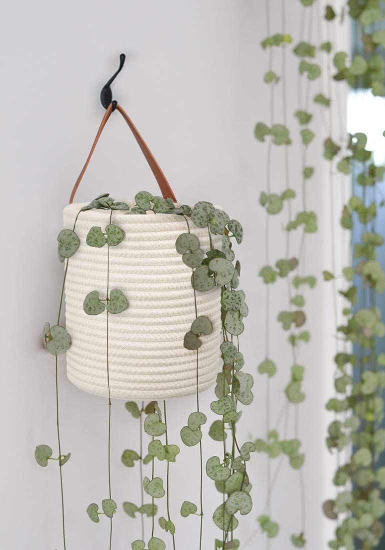 AIESY® 2 Pcs Set Beautiful Handcrafted Decorative Hanging Baskets