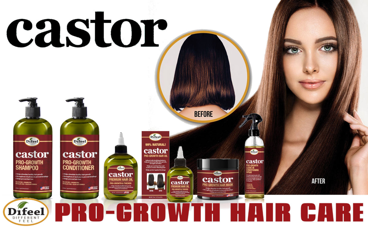 Difeel Castor Pro-Growth Conditioning Spray 177Ml
