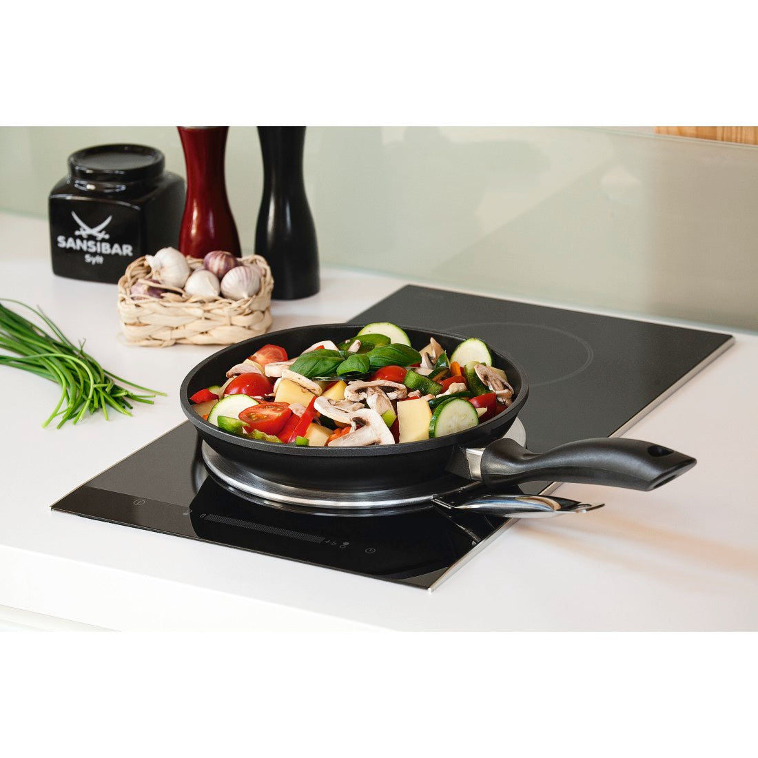 XAVAX 111396 Induction Hob Adapter Plate, 23.5 cm