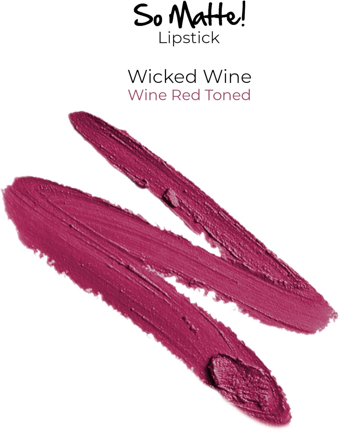 Nykaa So Matte! Lipstick Wicked Wine 07