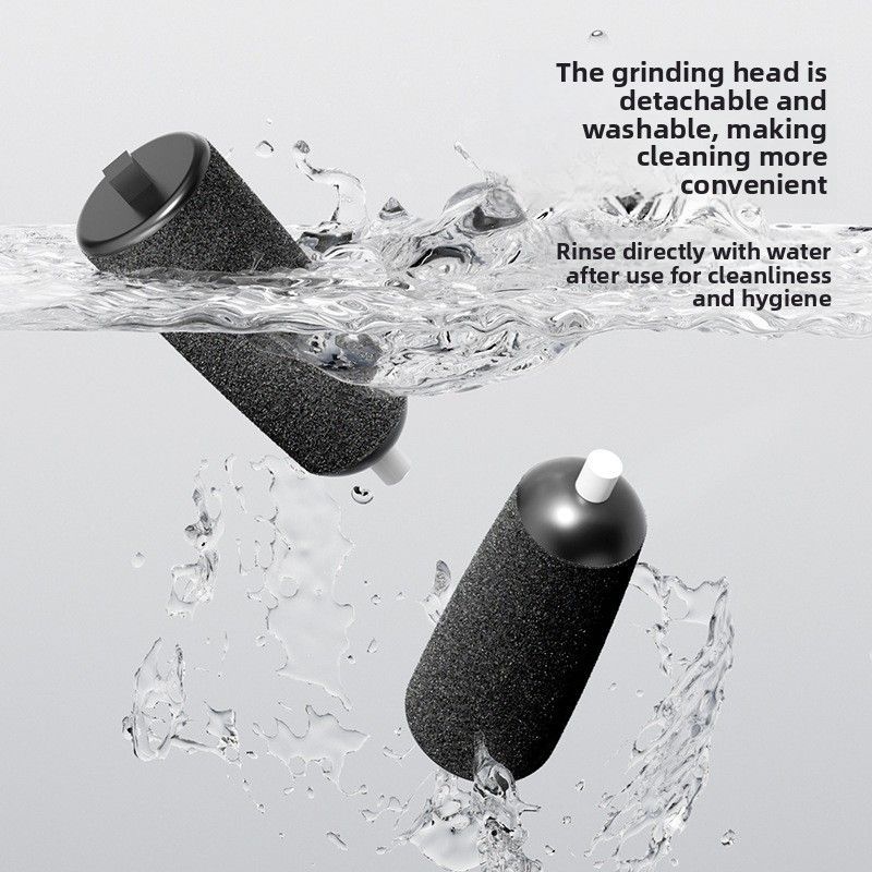 USB Electric Foot Callus Remover with Dual Heads Portable