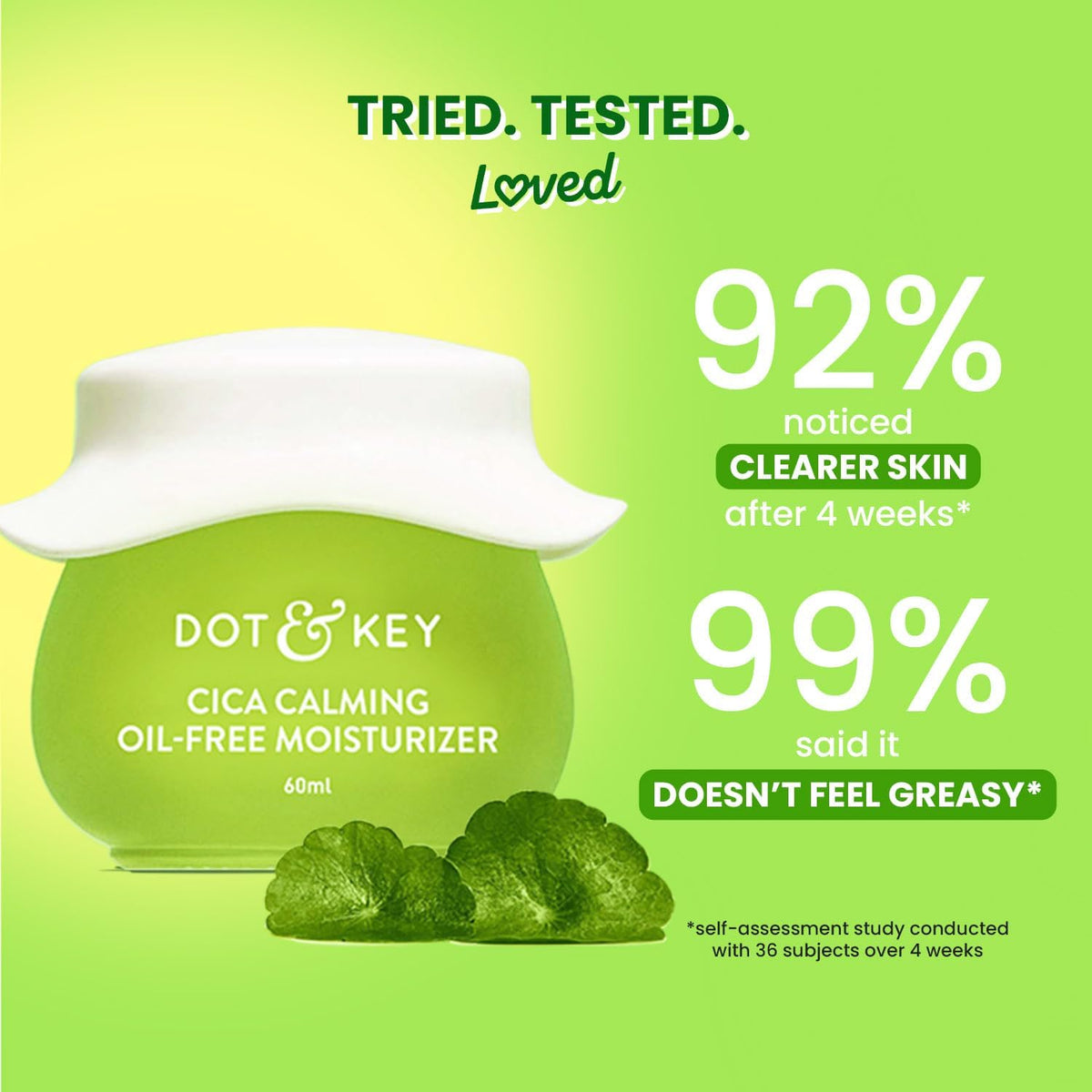 Dot & Key CICA + Niacinamide Oil-Free Moisturizer, 60ml