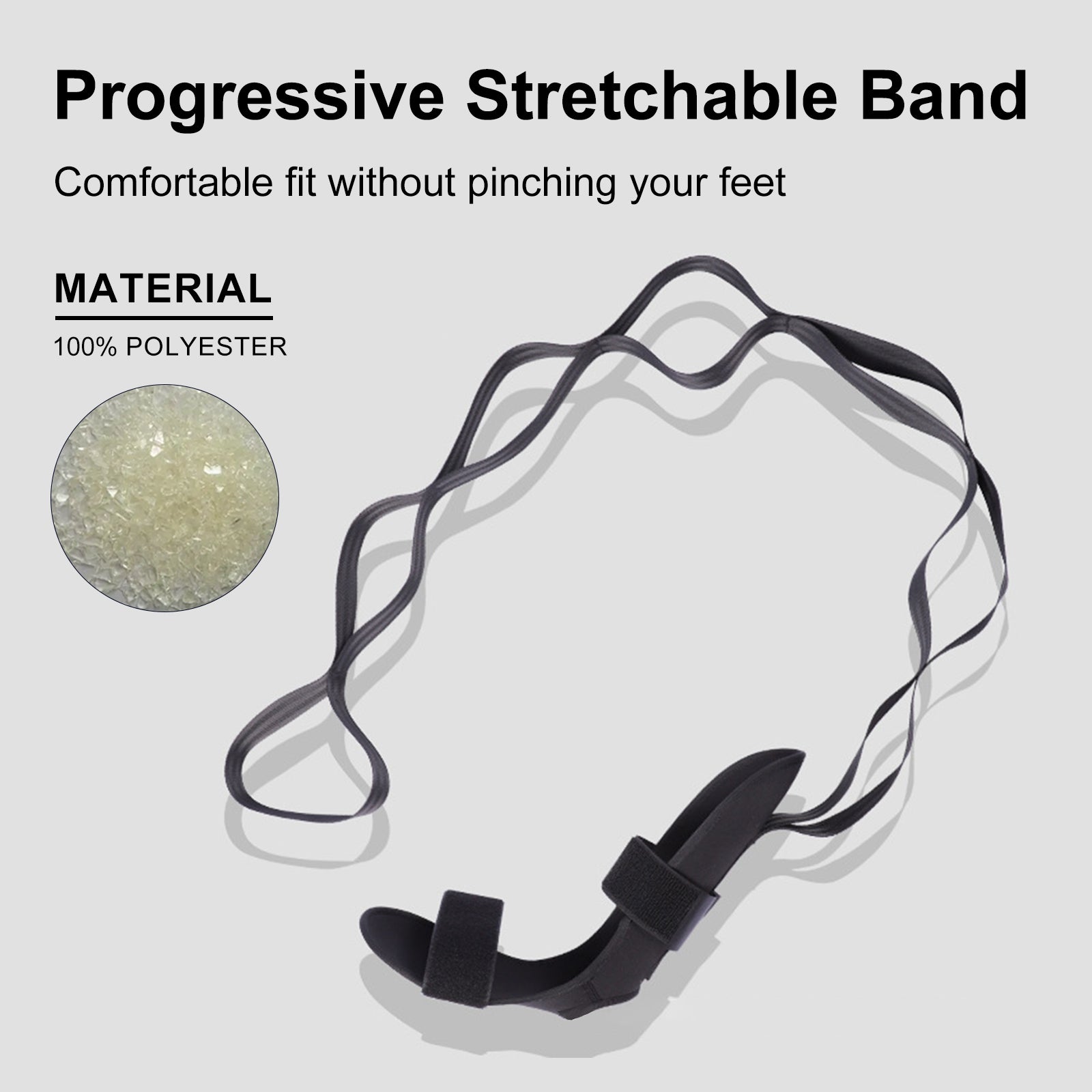 Body Care Stretch Band for Flexibility, Yoga, Muscle Relaxation, Tension Relief ,1pcs