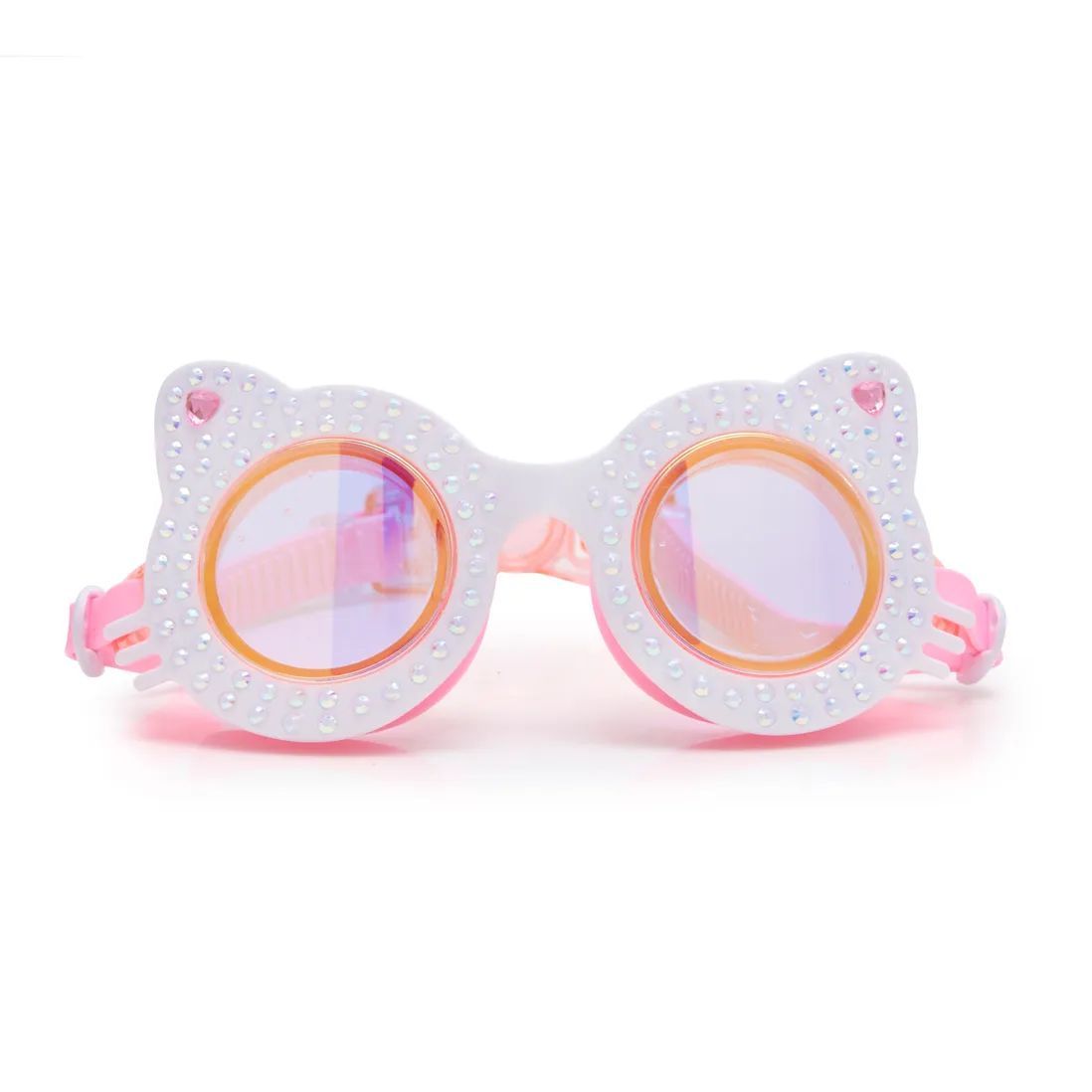 Bling2O Powder Purr Cat Swim Goggles, Pink, 8+ years