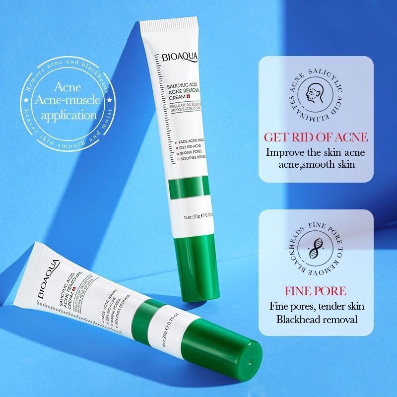 Salicylic Acid Moisturizing Face Cream for Acne & Scar Fading - BQY49044