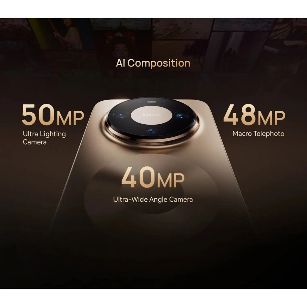 Huawei Mate 80 Pro 4G 512GB 16GB RAM Gold