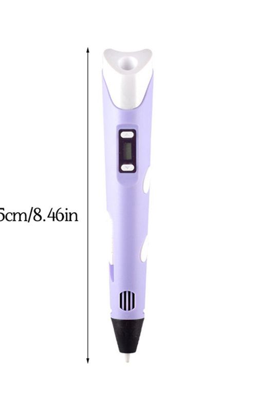 3D Printing Pen Kit DIY Printer Drawing Art Pen With 3 Colors 1.75mm PLA Filaments