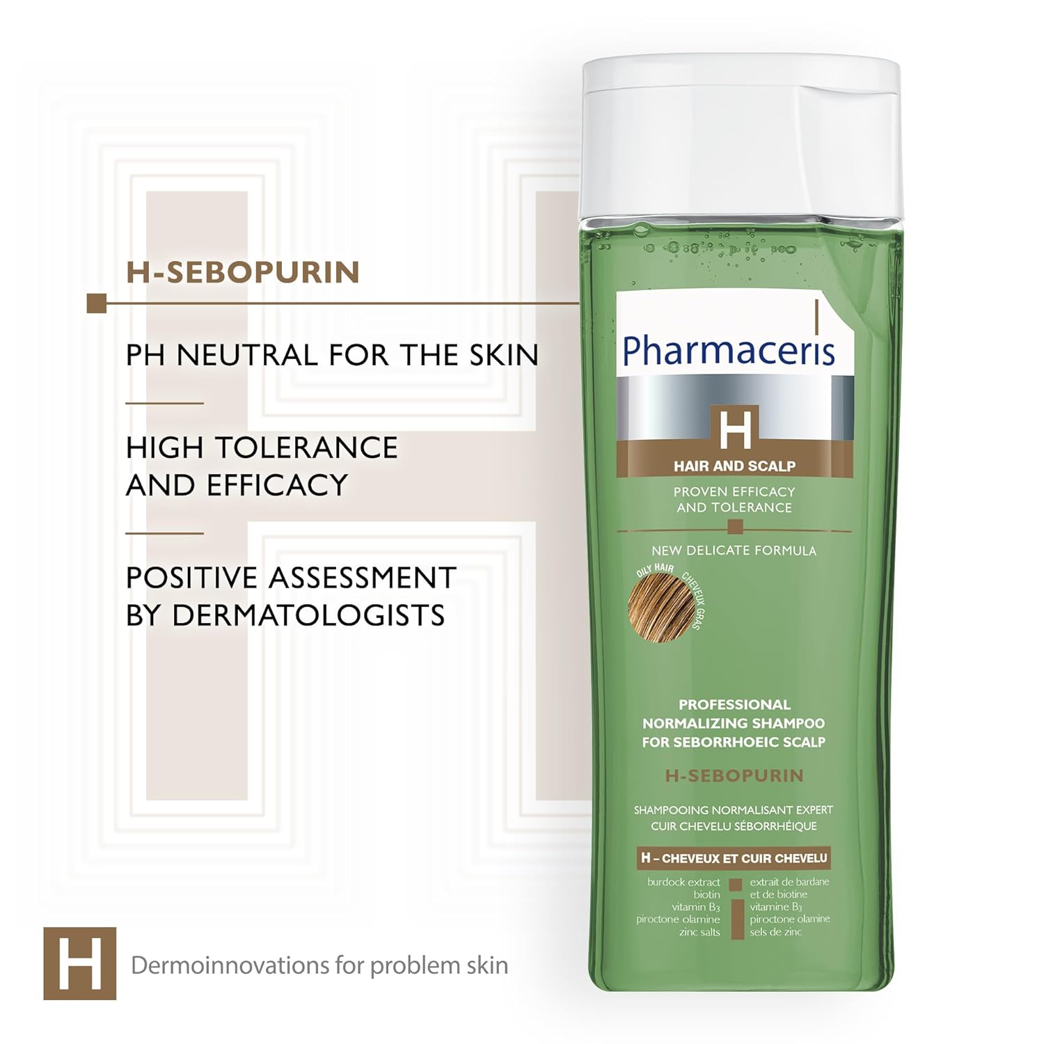 Ph Sebo Purin Shampoo For Oilyhair 250ml