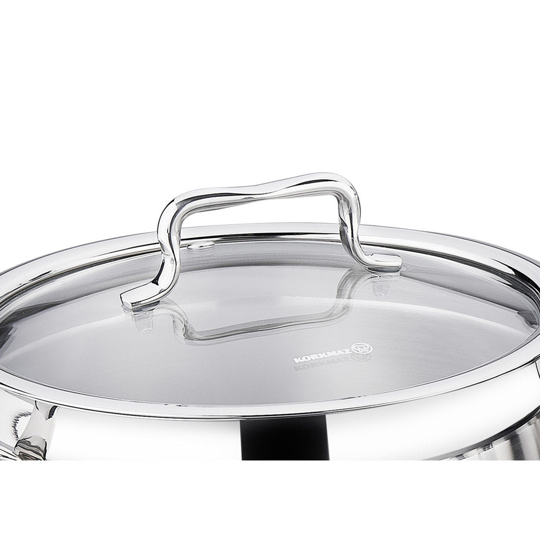 Korkmaz Estima 9-Piece Cookware set, Stainless Steel, A1959