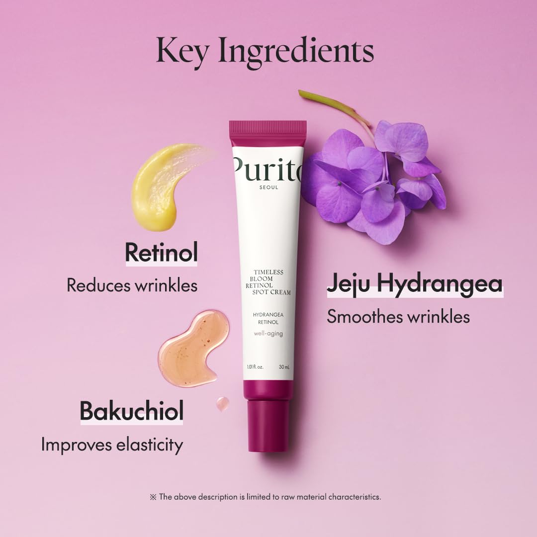 PURITO Timeless Bloom Retinol Spot Cream [30ml]
