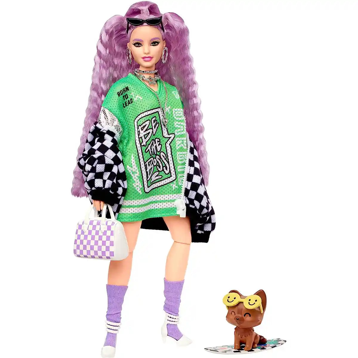 Barbie Extra Doll - Racecar Jacket